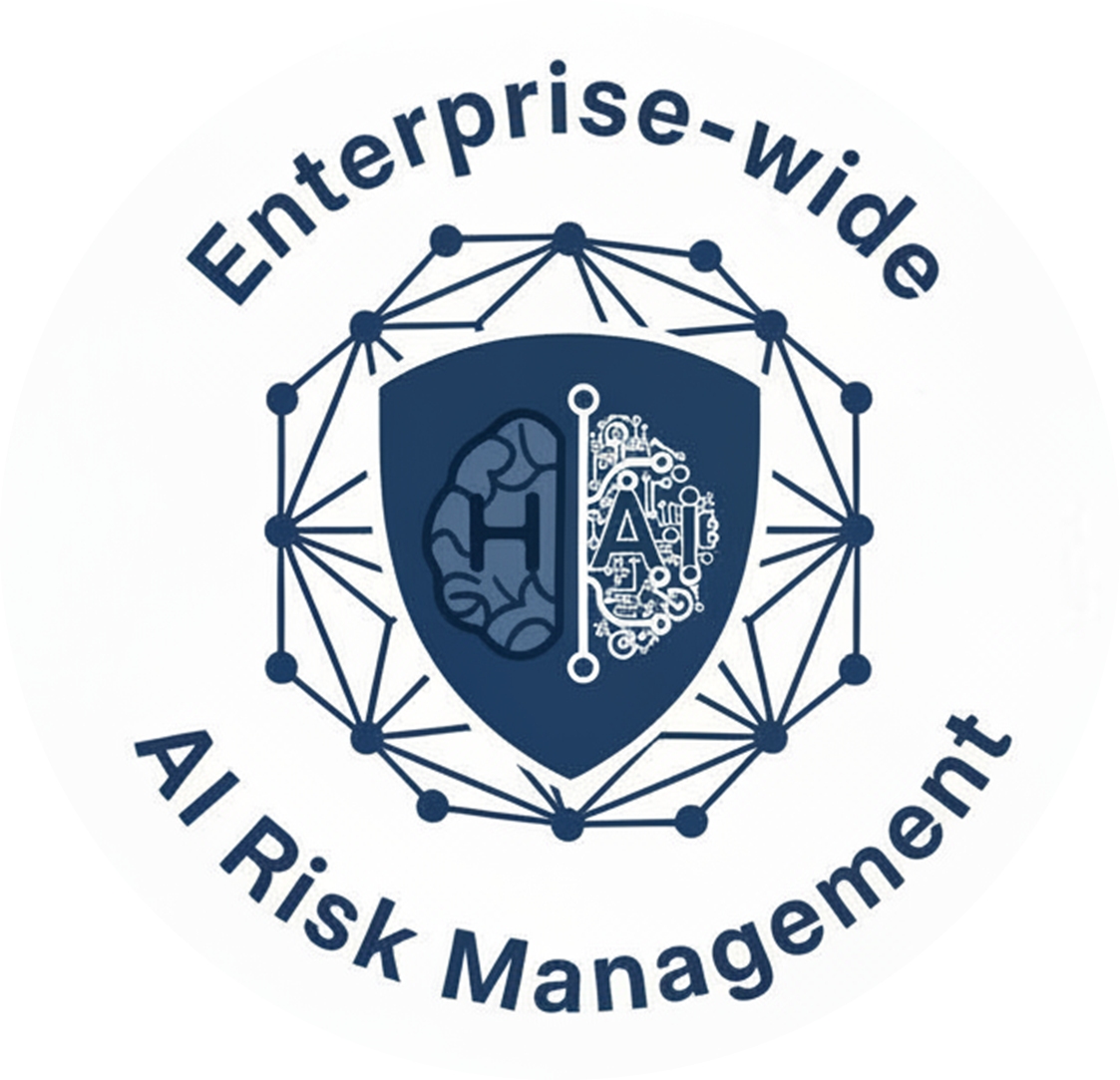 EW-AiRM™ logo: Enterprise-Wide AI Risk Management