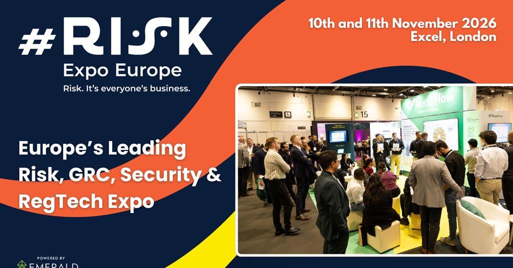 #RISK Expo Europe 2026 event artwork