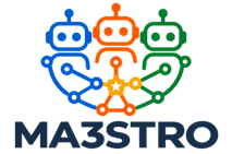 MA3STRO logo: Multi-Agent Enabled Systems Through Robust Orchestration